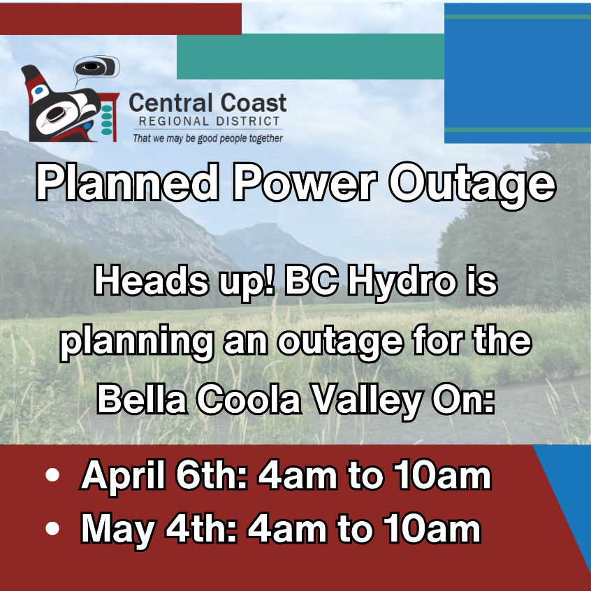 Planned Valley Power Outage: April 6